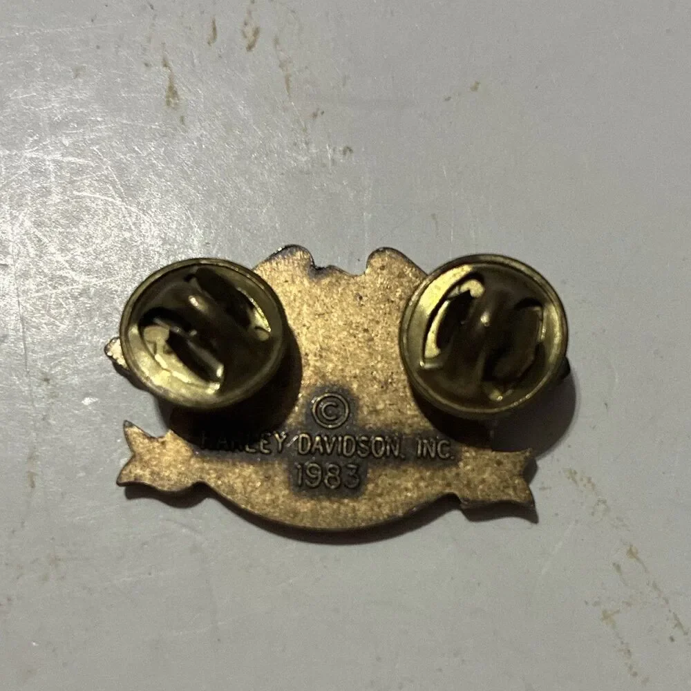 Vintage 1983 Harley Davidson H.O.G. Harley Owners Group Eagle Lapel Pin OEM